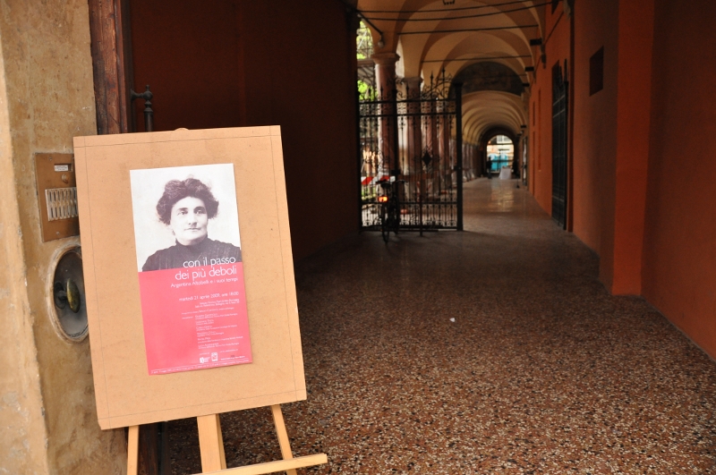 L'ingresso della mostra