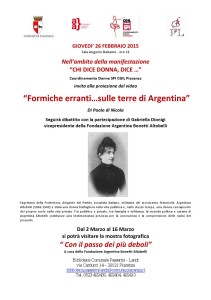 ARGENTINA Bonetti Altobelli LOCANDINA SPI